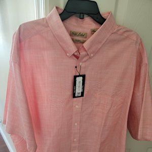Big and Tall Roundtree and York Gold Label Short Sleeve Shirt 4X